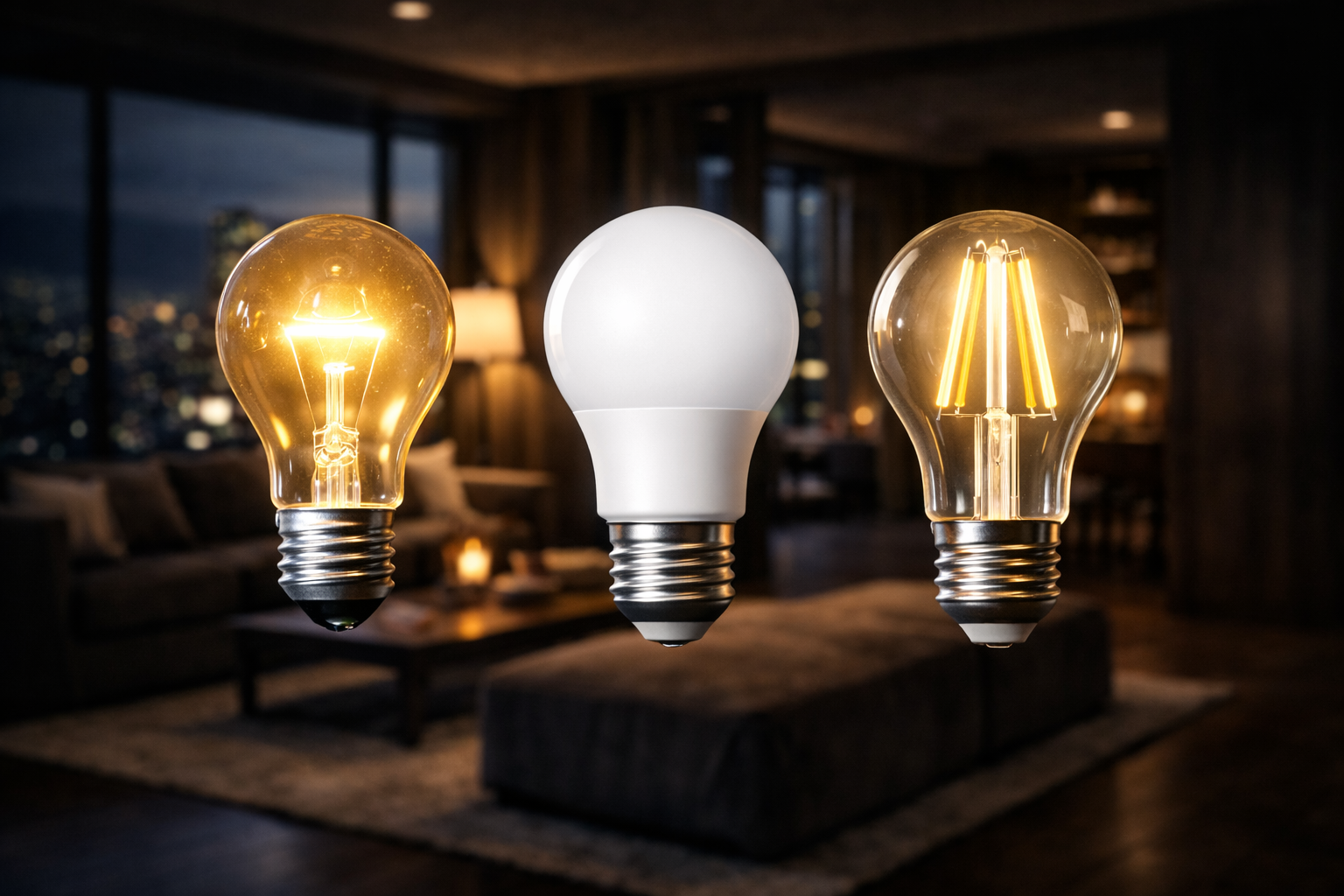Choosing the right bulb brightness for a room