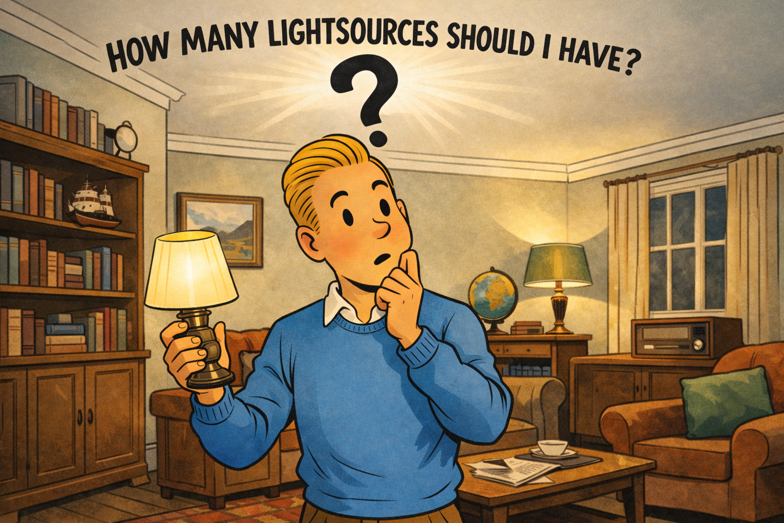 One Strong Lamp or Multiple Light Sources?